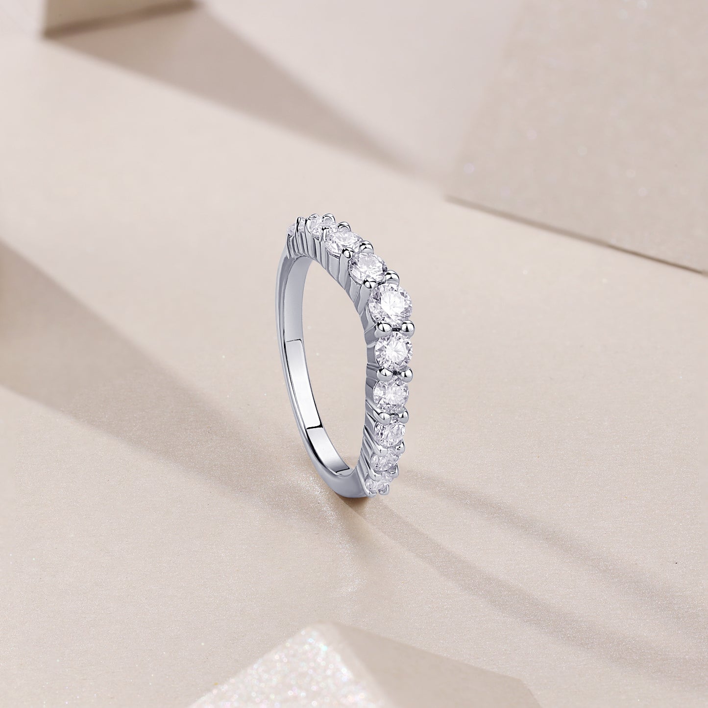 Crown Diamond Ring Wedding Ring Luxury Fashion Set Moissanite Silver Ring
