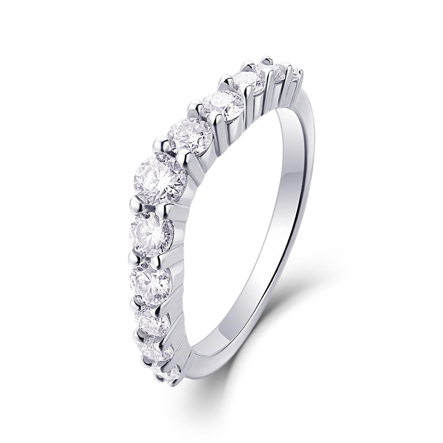 Crown Diamond Ring Wedding Ring Luxury Fashion Set Moissanite Silver Ring