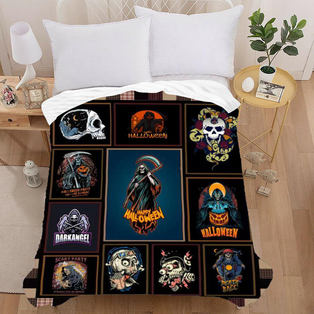 Home Fashion Personalized Print Flannel Blanket