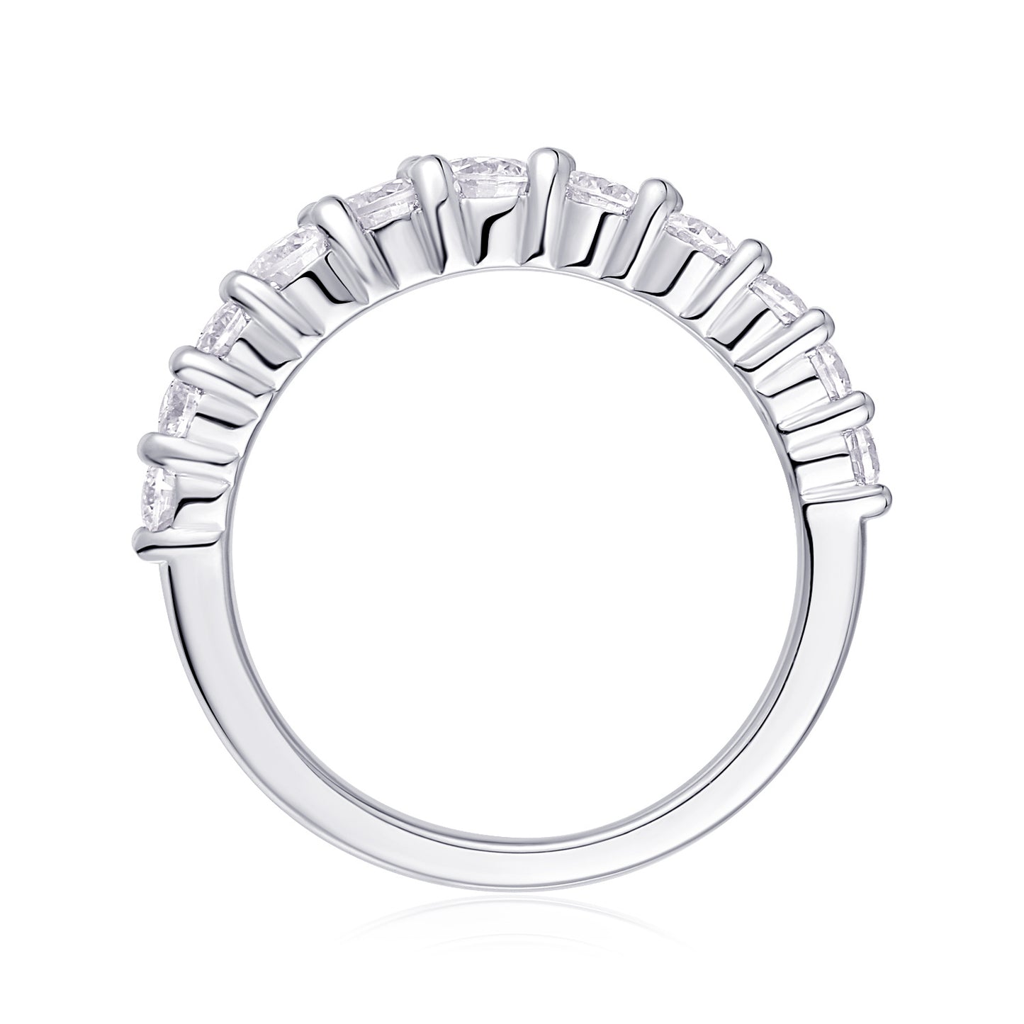 Crown Diamond Ring Wedding Ring Luxury Fashion Set Moissanite Silver Ring