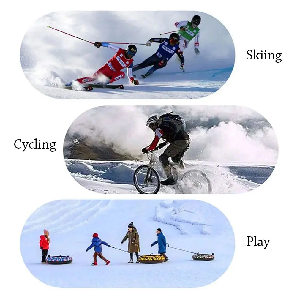 Creative Winter USB Heated Gloves Adjustable Waterproof Rechargeable Gloves Non-Slip Warm Hand Warming Gloves