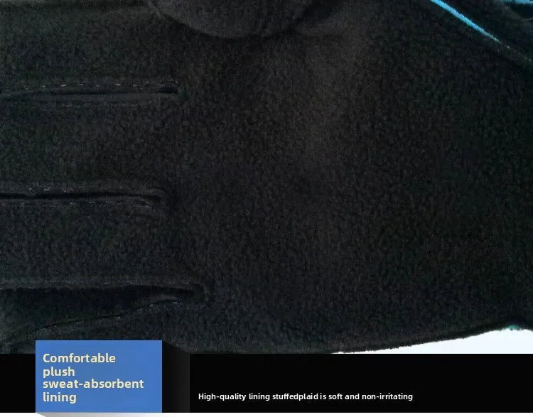 Polyester USB Heated Gloves Waterproof Reusable Rechargeable Gloves Non-Slip Adjustable Touchscreen Gloves& Mittens for Winter