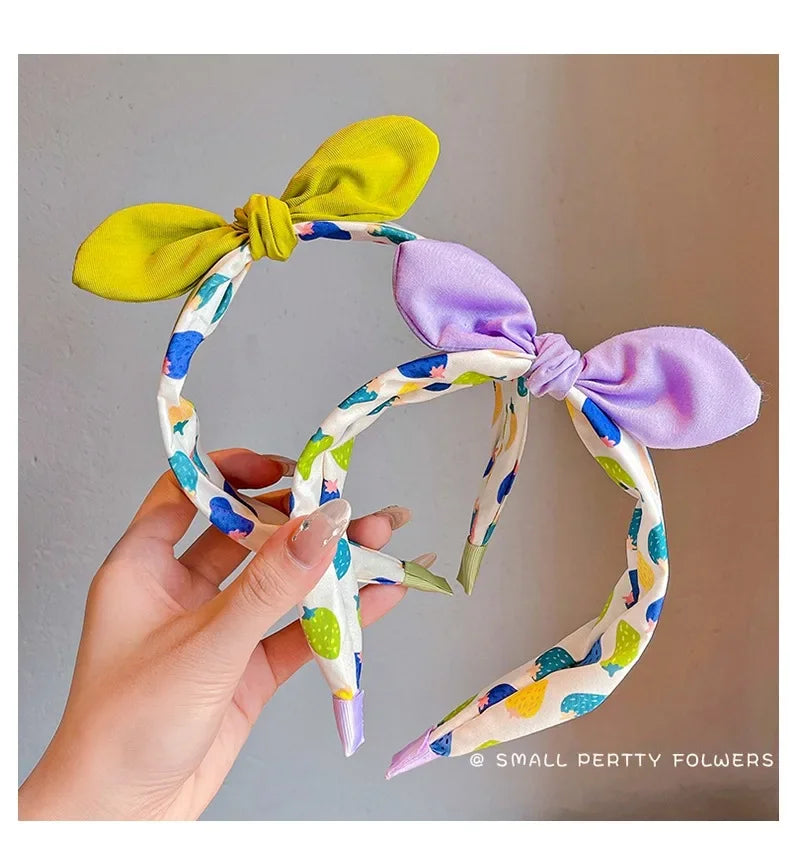 New Children Lovely Strawberry Ornament Headband Headwears Baby Girls Cute Colors Hair Hoop Headbands Kids Hair Accessories