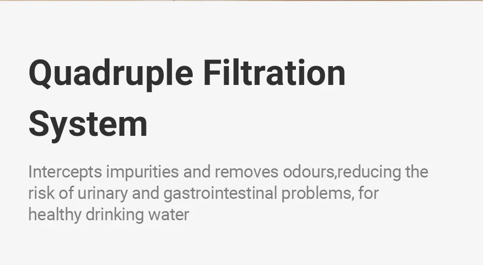 ROJECO 3.2L Stainless Steel Cat Water Fountain Wireless Sensor Smart Automatic Dog Water Dispenser Drinking Fountain 4000mAh