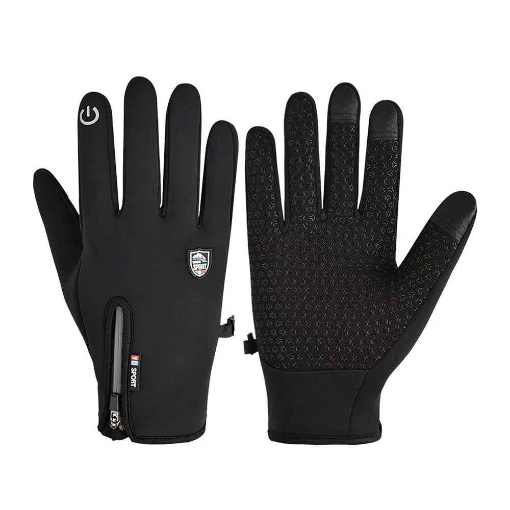 Creative Winter USB Heated Gloves Adjustable Waterproof Rechargeable Gloves Non-Slip Warm Hand Warming Gloves
