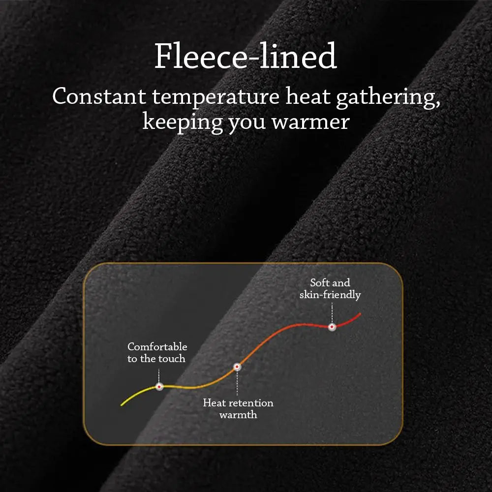 Creative Winter USB Heated Gloves Adjustable Waterproof Rechargeable Gloves Non-Slip Warm Hand Warming Gloves