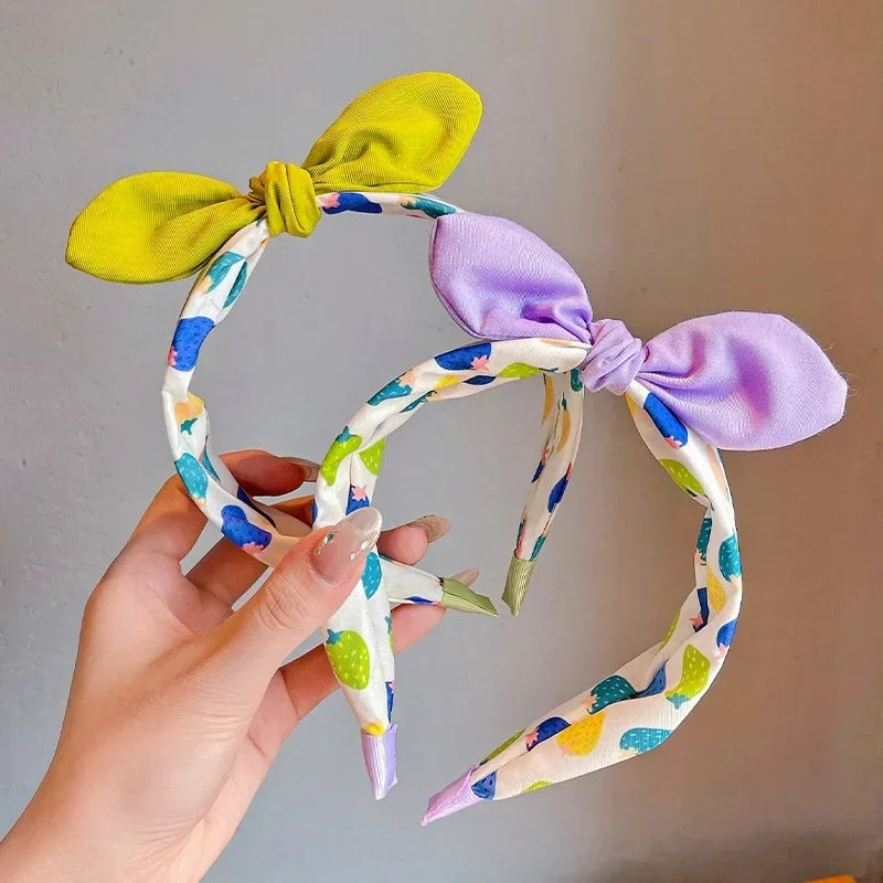 New Children Lovely Strawberry Ornament Headband Headwears Baby Girls Cute Colors Hair Hoop Headbands Kids Hair Accessories