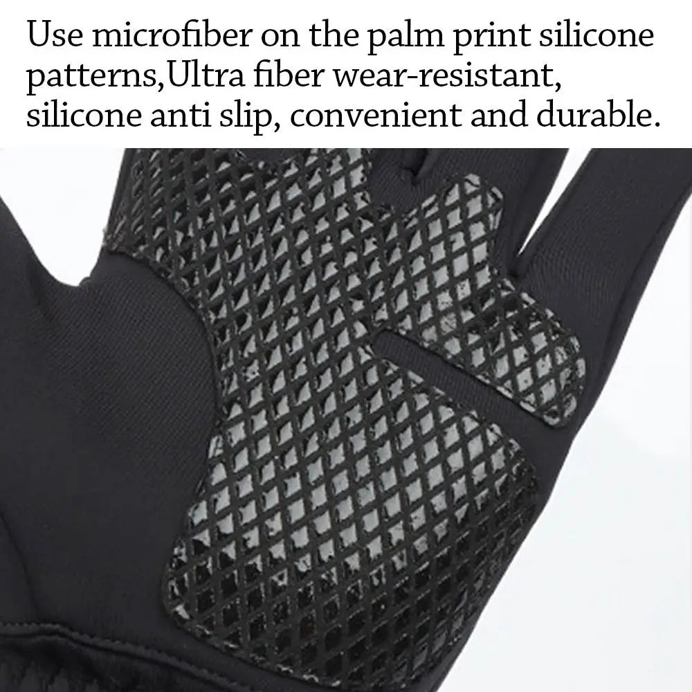 Creative Winter USB Heated Gloves Adjustable Waterproof Rechargeable Gloves Non-Slip Warm Hand Warming Gloves