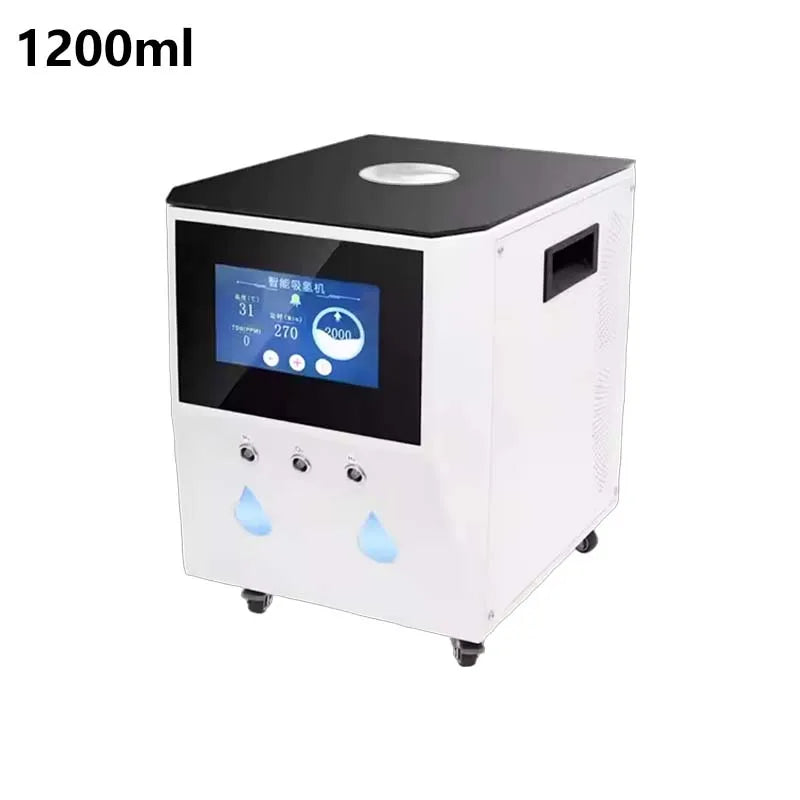 Medical 3000ml Hydrogen Water Generator Hydrogen Inhalation Machine H2 O2 HHO Double Outlet Hydrogen Inhaler Breathing Device