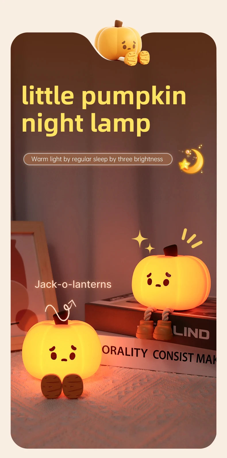 Halloween Led Night Light Silicone Table Lamp Mushroom Pumpkin Ghost Cute Cartoon Kid Birthday Gifts Nursery Bedroom Nightlight