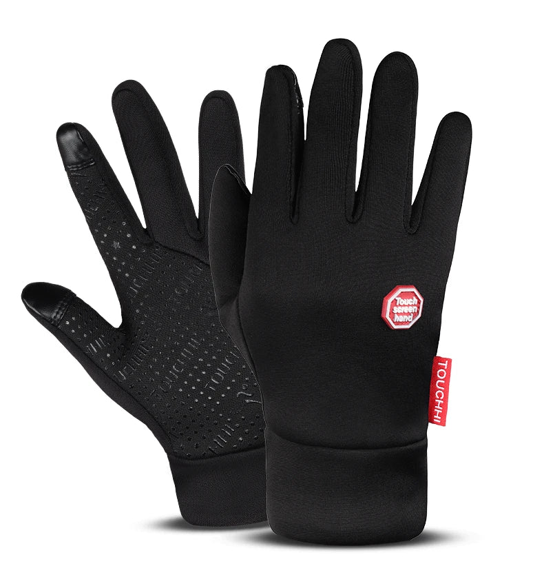 Polyester USB Heated Gloves Waterproof Reusable Rechargeable Gloves Non-Slip Adjustable Touchscreen Gloves& Mittens for Winter