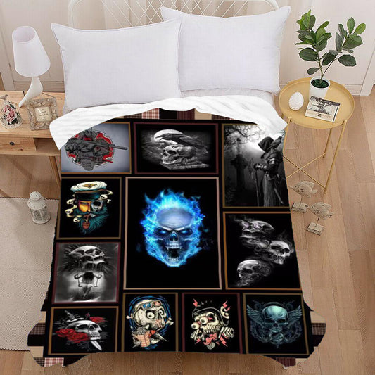Home Fashion Personalized Print Flannel Blanket